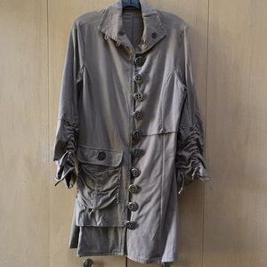 Neon Buddha Taupe Tunic Jacket 🌹Large